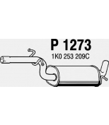 FENNO STEEL - P1273 - Глушитель средний AUDI A3 1.6FSI 03- / VW GOLF 1.6FSI 03-